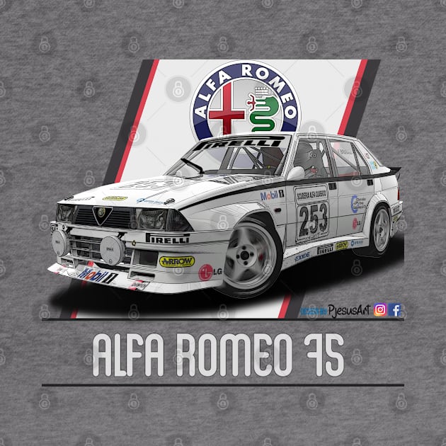 Alfa Romeo 75 Classico 253 by PjesusArt